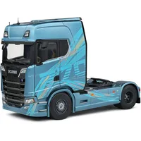 Solido 1:24 Scania S770 Highline blau