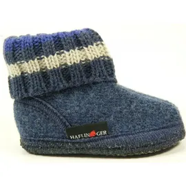 HAFLINGER Hausschuhe in Blau