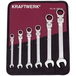 Kraftwerk Ratschen Ringgabelschlüssel Satz 6 tlg.