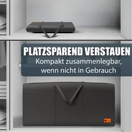BigDean Aufbewahrungstasche 85 x 55 x 35 cm 1-tlg. schwarz