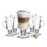 Sendez Latte-Macchiato-Glas Irish Coffee Gläser mit Henkel Kaffeegläser, Glas