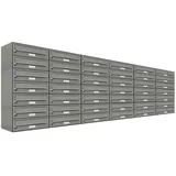 AL Briefkastensysteme AL 42 Fächer Grau