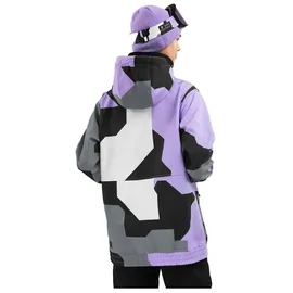 Siroko W1 Tignes Snowboardjacke Lavendel/Schwarz XS