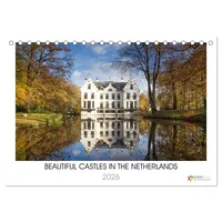 Calvendo Beautiful castles in the Netherlands (Desk Calendar 2026