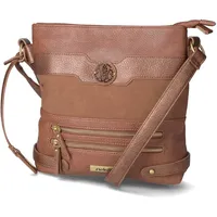 Rieker H1346-22 Handtasche Synthetik Damen in braun - Gr. S