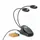 K&M König & Meyer 12270 Notenpultleuchte LED Twin Head Schwarz