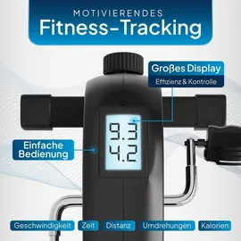 ArtSport Pedaltrainer Sportivo - leiser Heimtrainer, Fitnessgerät, Senioren, Armtrainer