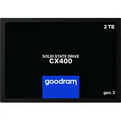 Goodram SSD GOODRAM CX400 Gen. 2 2TB SATA III 2 5 RETAIL (2048 GB, 2.5"), SSD