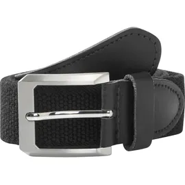 Babista Herrengürtel Leder/Polyester/Viskose/Elasthan schwarz 90