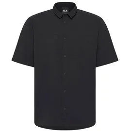 Jack Wolfskin Sierra Canyon Kurzarmhemd Schwarz L