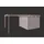 Biohort Seitendach Gr. L HighLine H5/6 282 x 315 x 222 cm Grau