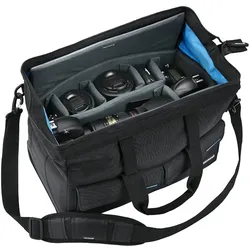 Cullmann Amsterdam Maxima 520 Schultertasche Schwarz, Blau