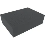 VARIA Group Feldherr 360 mm x 260 mm x 100 mm Rasterschaumstoffeinlage/Würfelschaumstoff - Rasterweite 15 mm