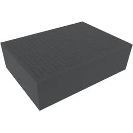 VARIA Group Feldherr 360 mm x 260 mm x 100 mm Rasterschaumstoffeinlage/Würfelschaumstoff - Rasterweite 15 mm