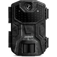 iZEEKER Wildkamera 32MP HD, Wildtierkamera mit 940nm No Glow Infrarot LEDs, Wildkamera mit Bewegungsmelder Nachtsicht IP66 wasserdicht für die Tierbeobachtung Heim Sicherheit