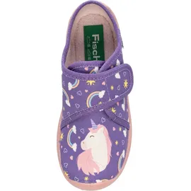 Fischer Markenschuh Hausschuh Lila 31