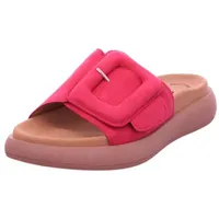 Gabor Pantolette, Plateau, Sommerschuh, Schlappen mit großer Zierschnalle Gr. 41, pink, - Rosa -