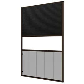 empasa Insektenschutz Plissee MASTER DUO 160 x 180 cm Braun
