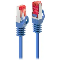 Lindy 47356 RJ45 Netzwerkkabel, Patchkabel CAT 6 S/FTP Blau