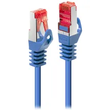 Lindy 47356 RJ45 Netzwerkkabel, Patchkabel CAT 6 S/FTP Blau