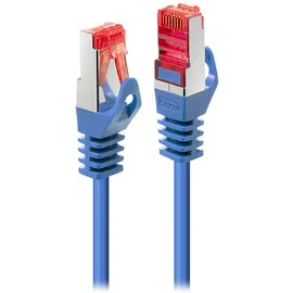 Lindy 47356 RJ45 Netzwerkkabel, Patchkabel CAT 6 S/FTP Blau