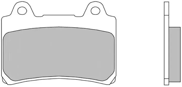 Brembo 07ya1711 Organische Bremsbeläge - Black - One Size