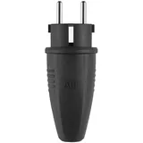 ABL Schutzkontakt-Stecker Orig., schwarz