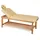 Habys Alexa Behandlungsliege Massageliege Massagetisch, Massagebank, Verstellbar, Holz, 185 cm - Beige