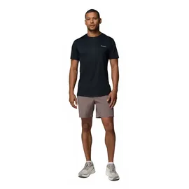 Columbia Zero Rules Light Kurzarm-T-Shirt Schwarz L