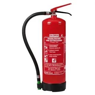 Gloria SD 6 E Schaumfeuerlöscher mit Manometer, fluorfrei 6l Brandklasse: A, B Inhalt 1St.