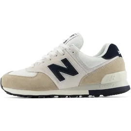 New Balance 574 Damen Weite E Sea Salt/White 44