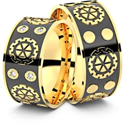 Trauringe D ̧lmen 333er Gelbgold - 9945