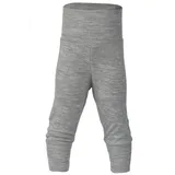 Engel Naturtextilien Schlupf-Babyhose grau 86/92
