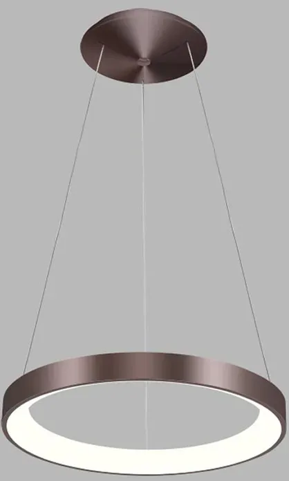 LED2 3271858 LED- Deckenleuchte Bella Slim P 1x38W | 2660lm | 3000K/4000K - Kaffee