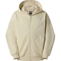 The North Face Essential Oversize Full Zip Hoodie desert stone S