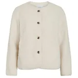 VILA Teddyfell Jacke in Birch | Gr.: 40