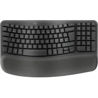 Logitech Wave Keys for Business, Grafit, Logi Bolt, USB/Bluetooth,