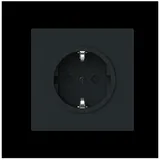 Busch-Jaeger Schuko-Steckdose 1 Schwarz 1 St.