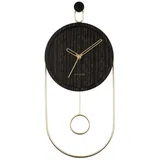 Karlsson Wanduhr schwarz | Gr.: onesize