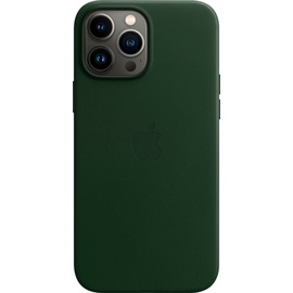 Apple iPhone 13 Pro Max Leder Case mit MagSafe schwarzgrün