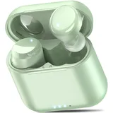 TOZO T6 In-Ear Kopfhörer Kabellos Bluetooth 5.3 mit ENC Noise Cancelling, 50 Std. Wiedergabe, Tiefer Bass, IPX8 Wasserdicht, Ladeetui, Touch und App-Steuerung - Grün