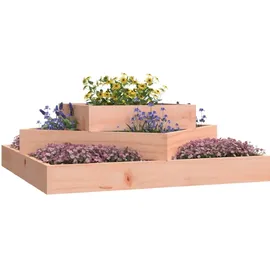 vidaXL Pflanzkübel 83 x 83 x 27 cm Braun