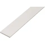 GAH Alberts Flachstange PVC weiß 40 x 3 mm 2 m