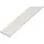 GAH Alberts Flachstange PVC weiß 40 x 3 mm 2 m