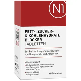n1 Fettblocker Zucker- & Kohlenhydrate-Blocker Tabletten 85 g