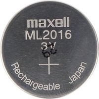 Maxell ML2016 Li-ion Knopfzelle Li-Mn 3V 25mAh wiederaufladbare Knopfzelle