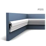 Orac Wandleiste P7070 Weiß 2 St. 200 x 2,2 x 7,4 cm