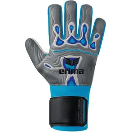 Erima Flex-Ray Protect Torwarthandschuhe mit Fingersave grau/blau 10