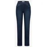 RAPHAELA by BRAX Damen Five-Pocket-Hose Style PAMINA STONED, SLIGHTLY USED, denim blau, 36K
