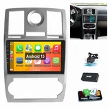 ESSGOO Für Chrysler 300C 2005-2010 Android 15 GPS Navi WIFI BT SWC Autoradio (Digitalradio (DAB), RDS, FM, AM, Carplay Android Auto GPS Navi WIFI BT SWC)